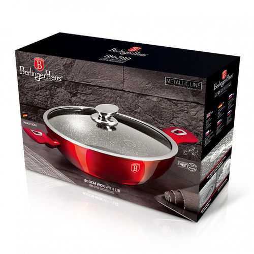 garnek granitowy wok 28cm berlinger haus bh-7110 na Arena.pl