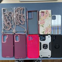 Zestaw 10 Kolorowych Etui na Telefony - Mix Marek oraz Modeli