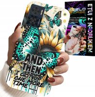 ETUI DO MOTOROLA MOTO E22 / E22I - AND THEN I GOT UP, KOBIECE WZORY + FOLIA