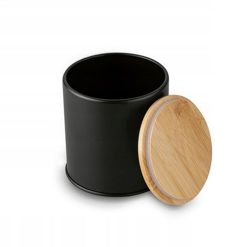 CHLEBAK ZESTAW Z POJEMNIKAMI NOWOCZESNY KAWA CUKIER HERBATA CZARNY na Arena.pl