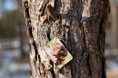 Breloczek do Kluczy Twoje Zdjęcie Zawieszka Imię na Arena.pl