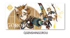 Kubek Genshin Impact - Gorou na Arena.pl