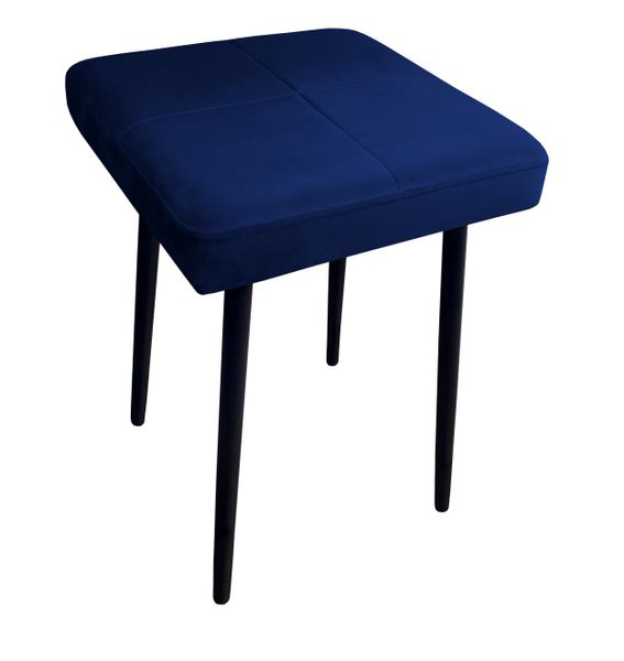 Taboret MAX MG16 granatowy  podstawa czarna zdjęcie 1