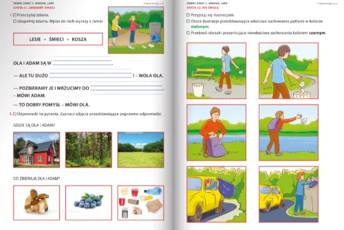 Pewny start. Poziom C. Wiosna, lato. Karty pracy na Arena.pl