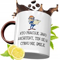 Kubek Bordowy Dla Architekta Na Urodziny Prezent Z Nadrukiem Ze Zdjęciem