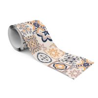 Samoprzylepny Pasek Dekoracyjny Do Kuchni MOZAIKA Marokańska Ornamenty