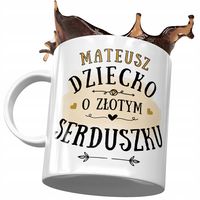 Dla Mateusza Kubek Na Urodziny Imieniny Prezent Z Nadrukiem Ze Zdjęciem