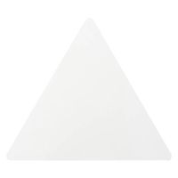 Trójkątna ramka na zdjęcie z MDF-u do sublimacji - 17,8 x 20,3 cm