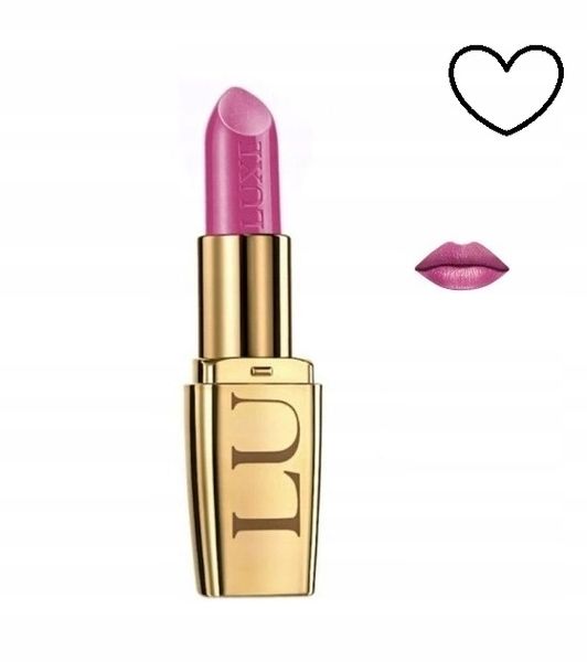 Avon Luxe Kremowa Szminka Z Jedwabiem Provocative Pink Nawilżająca Z SPF15 zdjęcie 1