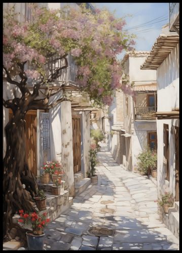 Plakat 64x90cm Urok Starego Miasta na Arena.pl