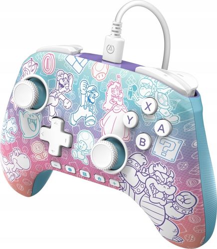 Pad do Nintendo Switch 2 PowerA Advantage Wired Controller Mushroom Kingdom na Arena.pl