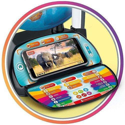 Clementoni Interaktywny Globus Eduglobus Exploreglobe Real Time 50848 na Arena.pl
