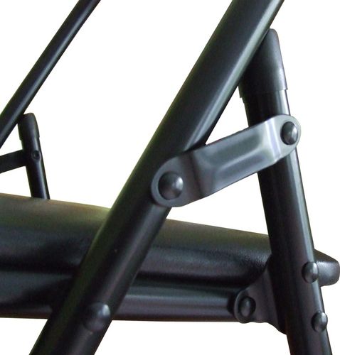 Krzesło składane czarne F do ogrodu, domu, biura na Arena.pl