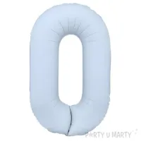 BalonMagia B86CM Cyfra 0 - Niebieski Balon na każdą uroczystość