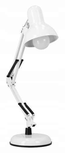 Lampka na Biurko LED Kreślarska Szkolna Regulowana E27 230V Stojąca Klips na Arena.pl