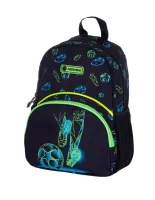 Wodoodporny plecak dziecięcy wycieczkowy z motywem piłki nożnej - Football