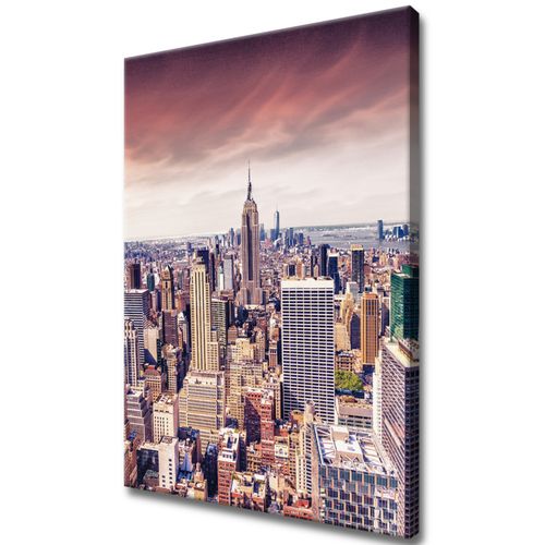 Obraz Drukowany 50X70 Drapacze Chmur W Ny na Arena.pl