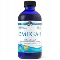 Nordic Naturals OMEGA-3 smak Cytrynowy KWASY OMEGA 3 EPA DHA 1560mg 237 ml