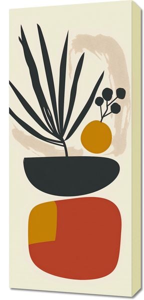 Obraz 40x90cm Botaniczny Wgląd zdjęcie 1