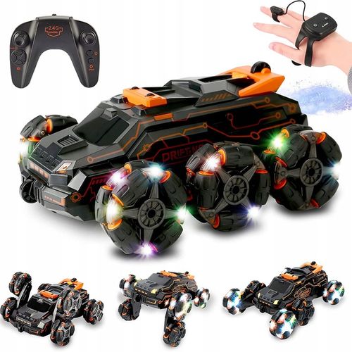 SAMOCHÓD ZDALNIE LED STEROWANY RĘKĄ GESTAMI +PILOT na Arena.pl