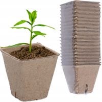 20 x doniczki torfowe do rozsady wysiewu pikowania sadzonki