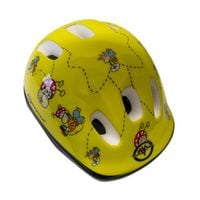 kask rowerowy master flip - xs - żółty