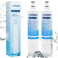 2 x 2x Filtr do lodówki Whirlpool wewnętrzny - zamiennik SBS002 SBS001