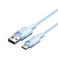 Kabel USB 2.0 A do USB-C 3A Vention CTNLF 1M (niebieski)