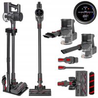 ODKURZACZ PIONOWY BEZPRZEWODOWY 400W 29,6V BEZWORKOWY ELEKTROSZCZOTKA LEKKI