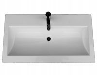 UMYWALKA ŁAZIENKA 80x44 na szafkę BIAŁA