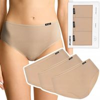 Majtki damskie bawełniane 3 PARY figi klasyczne ATLANTIC 3BLP-603 - M