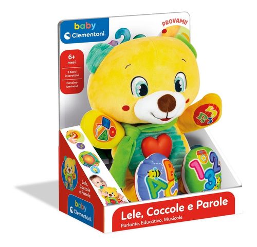 Zabawka dla dzieci pluszak Interaktywny Misiek Lelek 2.0 Clementoni na Arena.pl