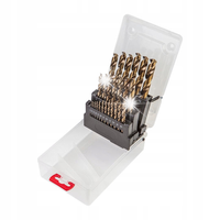 Wiertła do metalu 1-13mm zest 25szt VERTO 60H814