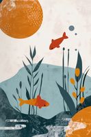 Plakat 61x91,5cm Podwodny Świat