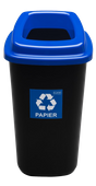 Kosz do segregacji SORTBIN 45L niebieski na papier