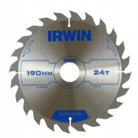 IRWIN Piła tarczowa do cięcia drewna 190x30mm 24z