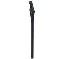 groom straws   black