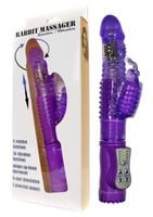 wibrator z posuwem masażerem łechtaczki 36trybów