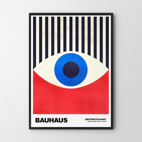 Plakat oko bauhaus 21x29,7 cm A4 na Arena.pl