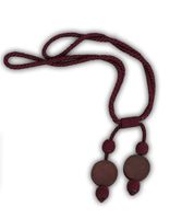 Upinacz dekoracyjny II bordowy