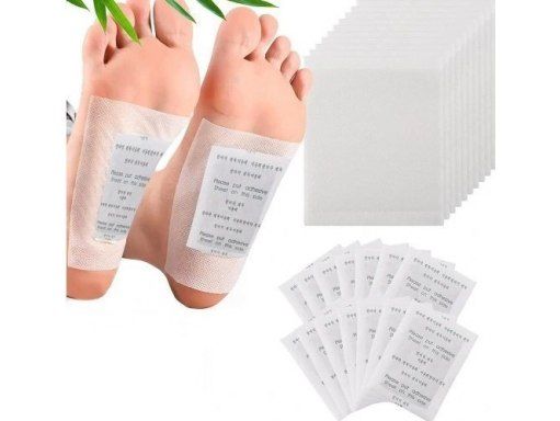 Plastry oczyszczające toksyny stopy detox kinoki 100szt zdjęcie 1