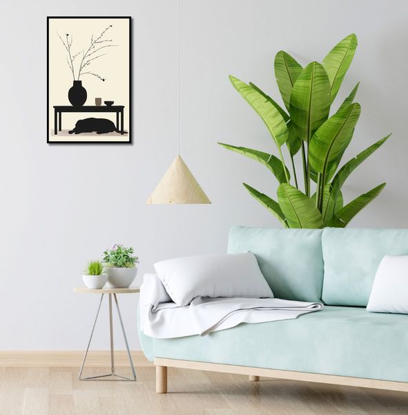 Plakat 40x60cm Wypocznij Psino zdjęcie 4
