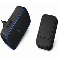 Dzwonek bezprzewodowy kinetyczny do drzwi do furtki 130m wodoodporny