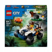 LEGO CITY QUAD BADACZA DŻUNGLI Z PANDĄ CZERWONĄ 60424