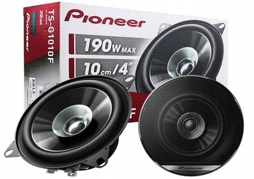 PIONEER TS-G1010F głośniki samochodowe, rozmiar 10 cm, moc 190W na Arena.pl