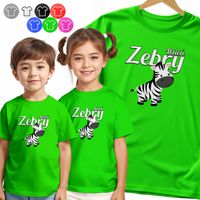 KOSZULKA DZIECIĘCA - ZEBRA NA DZIEŃ ZEBRY DNI SZKOLNE PRZEDSZKOLE - 98 XXS