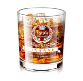 Szklanka do Whisky na 31 Urodziny w Drewnianym Pudełku 340 ml