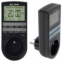 PROGRAMATOR CZASOWY WŁĄCZNIK WYŁĄCZNIK HARMONOGRAM WYŚWIETLACZ CYFROWY