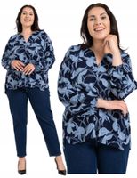 Elegancka wiskozowa bluzka długi rękaw klasyczny krój oversize MORAJ XL