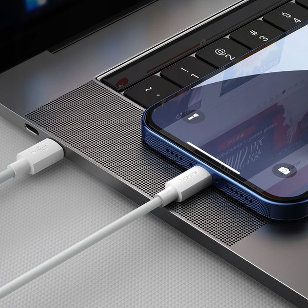 Kabel niktrade USB typ C - Apple Lightning 1,5 m biały zdjęcie 6